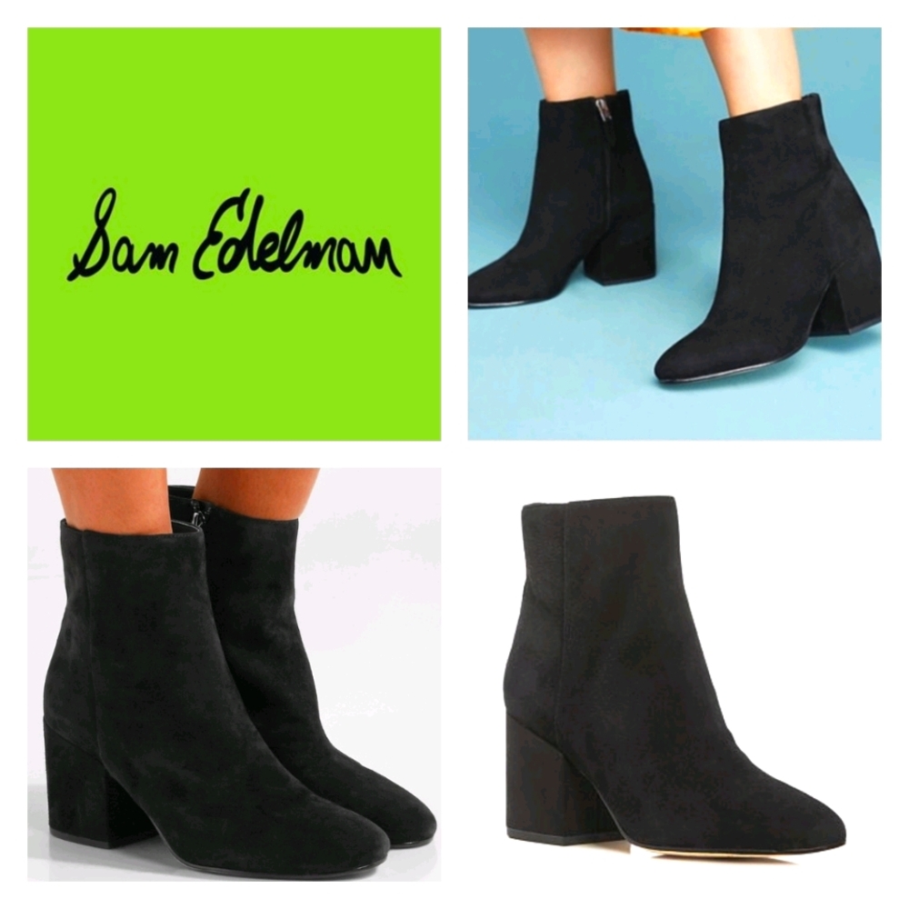 Sam Edelman Women's Suede Taye Ankle Bootie 